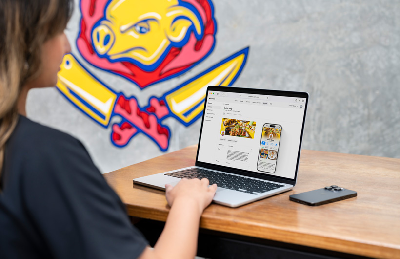 Señor Sisig käyttää Apple Business Connectia näkyvyytensä hallintaan mm. Applen Kartoissa, Lompakossa ja Sirissä.